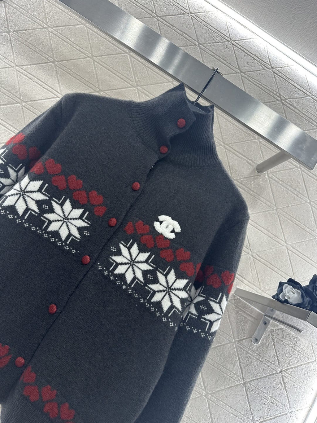Chanel Nordic Print Wool