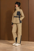 Gucci Altitude GG technical fabric jacquard ski suit