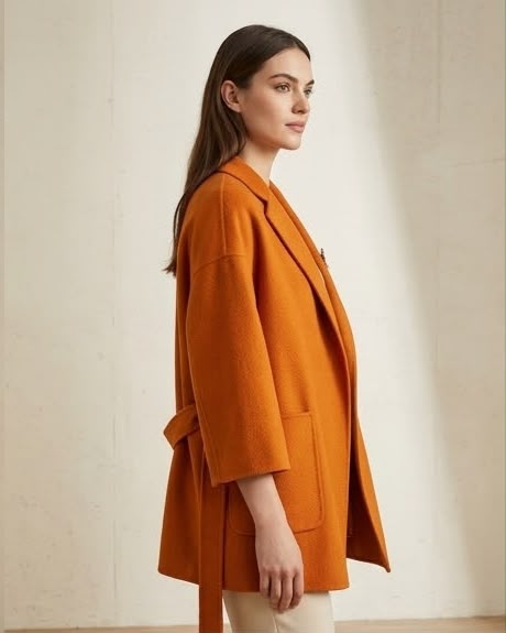 Max Mara Arona Double-Faced Virgin Wool Coat