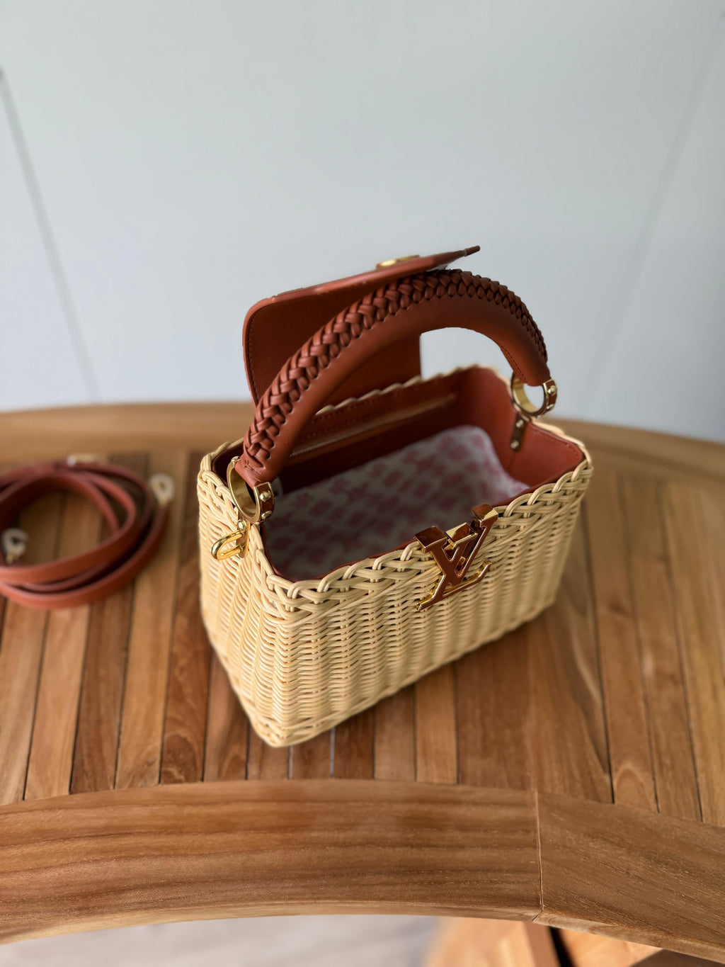 Louis Vuitton Capucines Wicker
