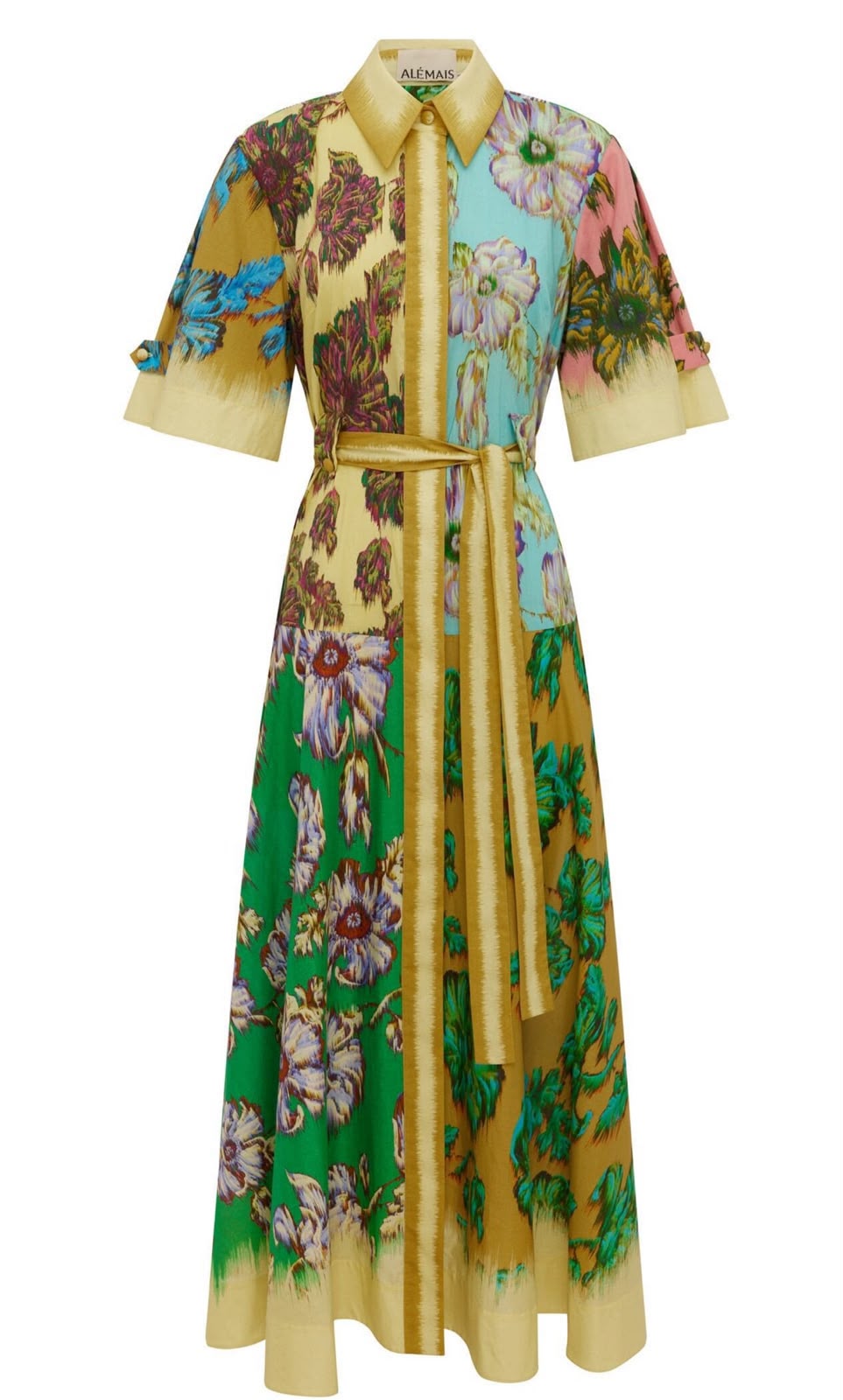 Alémais Multi-Color Floral Patchwork