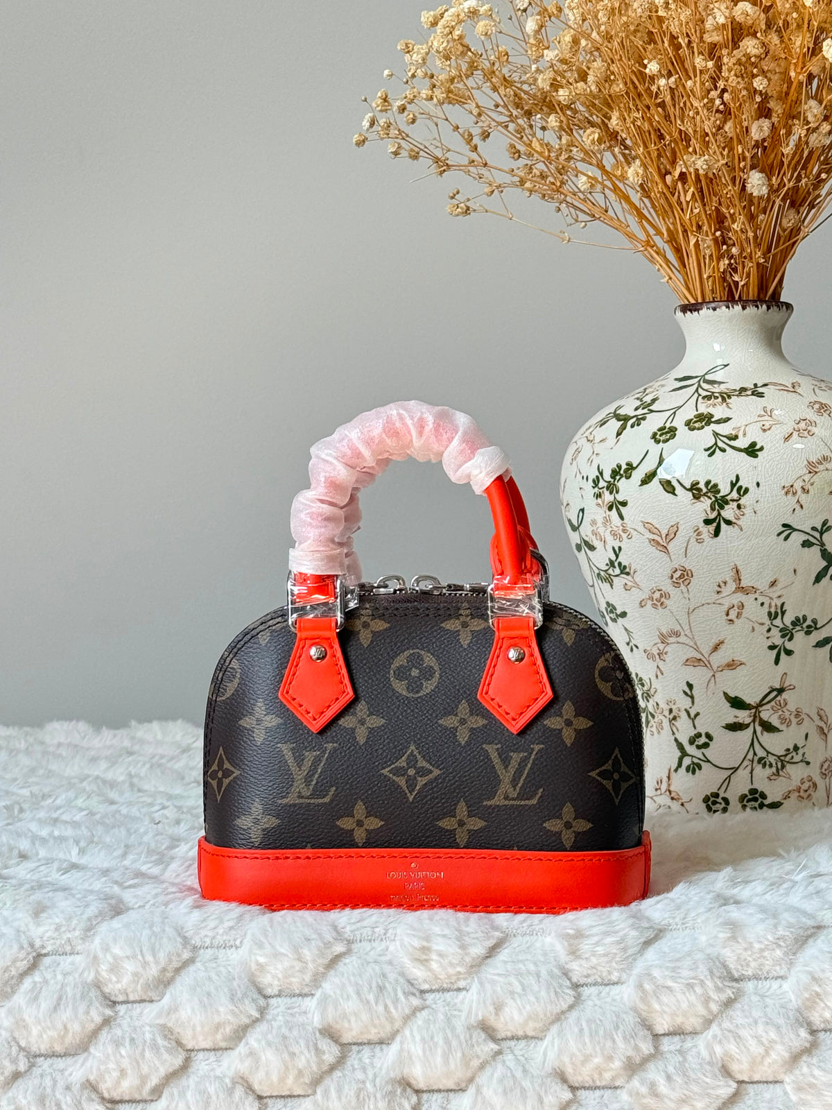 Louis Vuitton Alma BB Monogram with Colored Trim