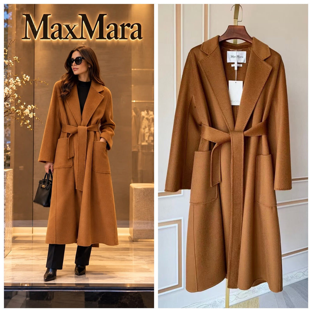Max Mara Classic Belted Wool Coat