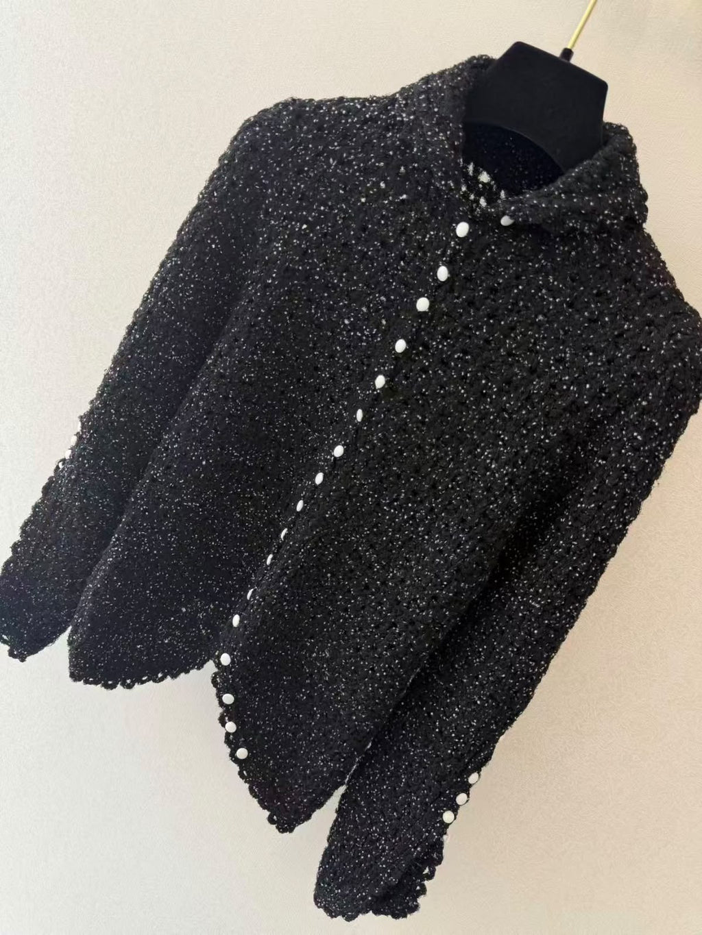 Dior Pearl Button Tweed Jacket