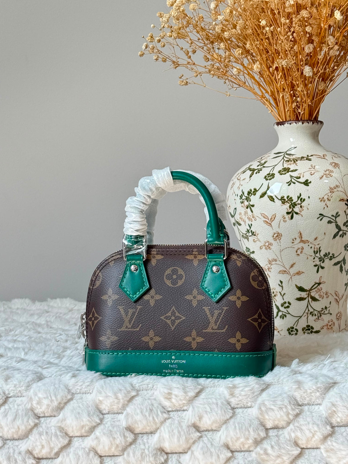 Louis Vuitton Alma BB Monogram with Colored Trim