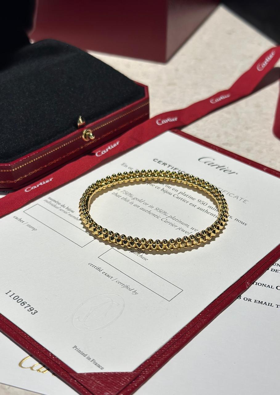 Cartier Clash de Cartier Bracelets in White Gold, Yellow Gold and Rose Gold