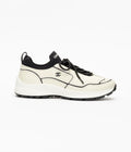 Chanel Knit and Calfskin Sneakers
