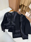 Hermès Embroidered Cashmere / Short & Long