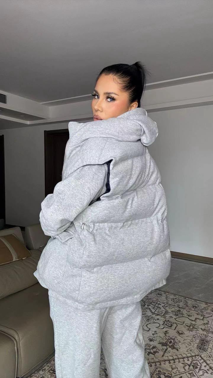 Miu Miu 3-Piece Puffer Vest and Tracksuit