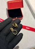 Cartier LOVE Hoop Earrings in Yellow Gold