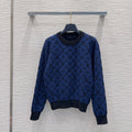Louis Vuitton Monogram Jacquard / Crewneck Sweater