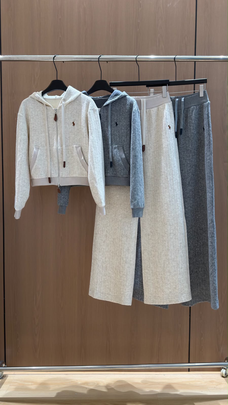 Ralph Lauren Knit Zip Hoodie & Wide-Leg Tracksuit Collection