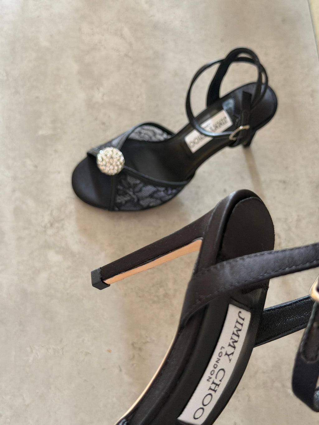 Jimmy Choo Crystal Ball Embellished