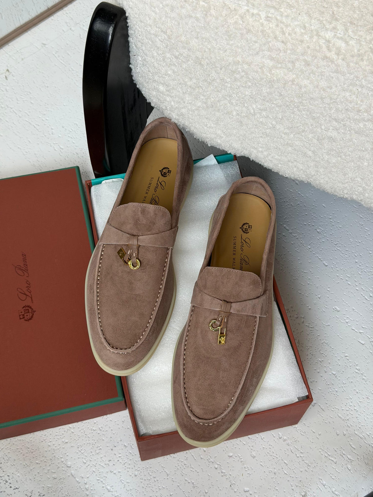 Loro Piana Summer Charms Walk Loafers