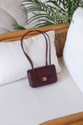Chanel Flap Bag with CC Logo and Twin Straps