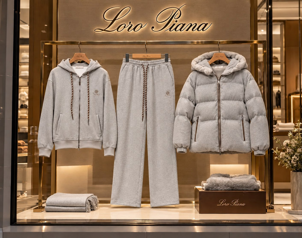 Loro Piana Cashmere Zip Hoodie