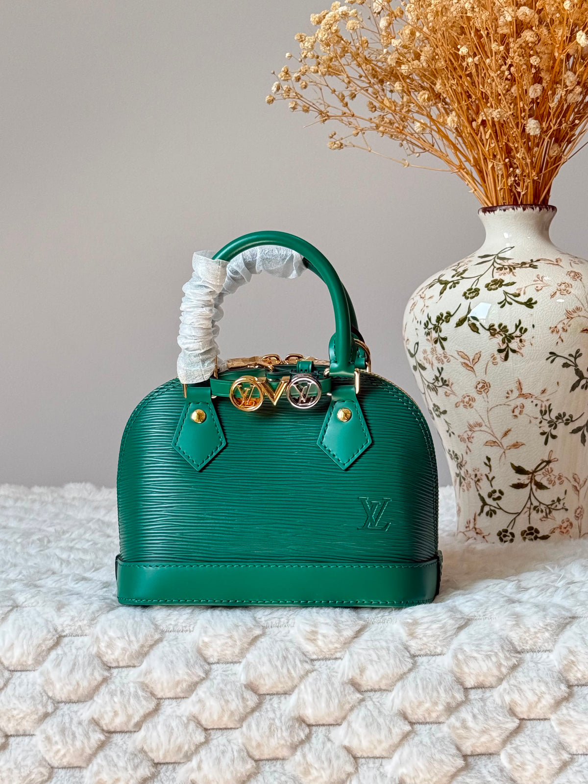 Louis Vuitton Alma BB Epi Leather Bag