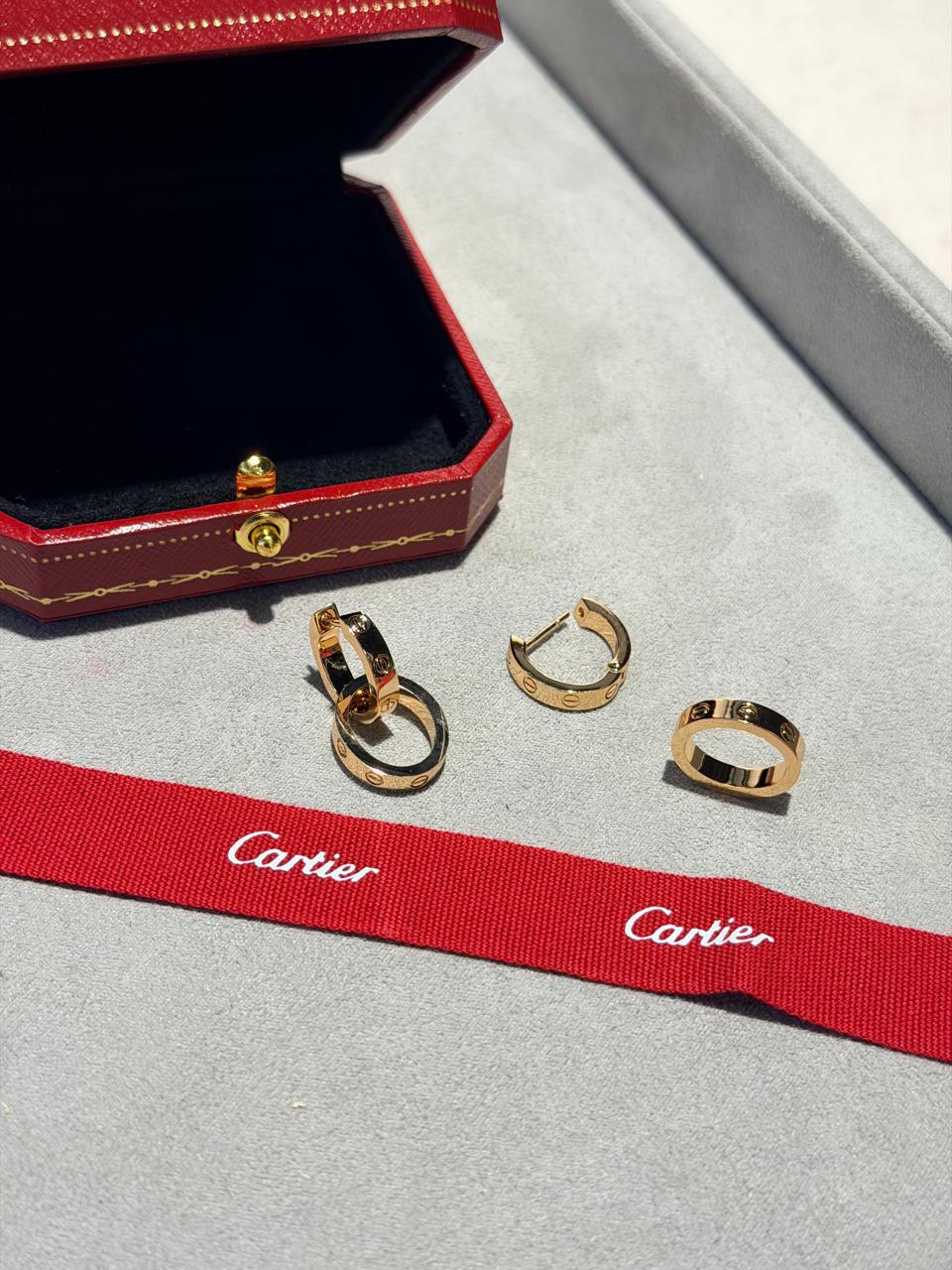 Cartier LOVE Hoop Earrings