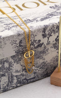 Dior CD Gold Jewelry necklace