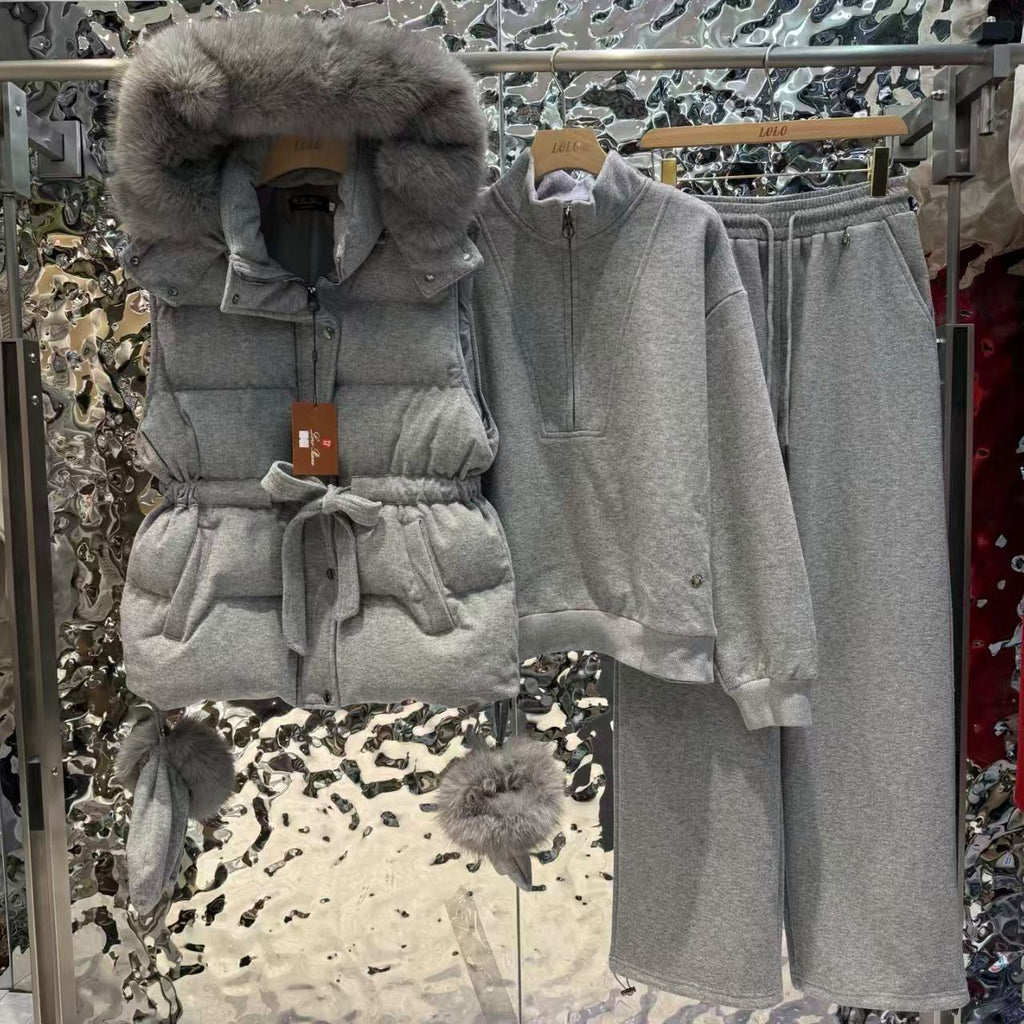 Loro Piana Luxury Cashmere Tracksuit Set