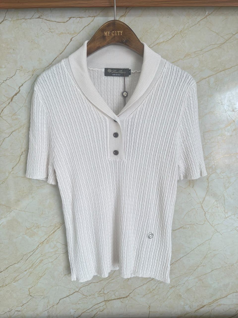 Loro Piana Knit Polo Shirt