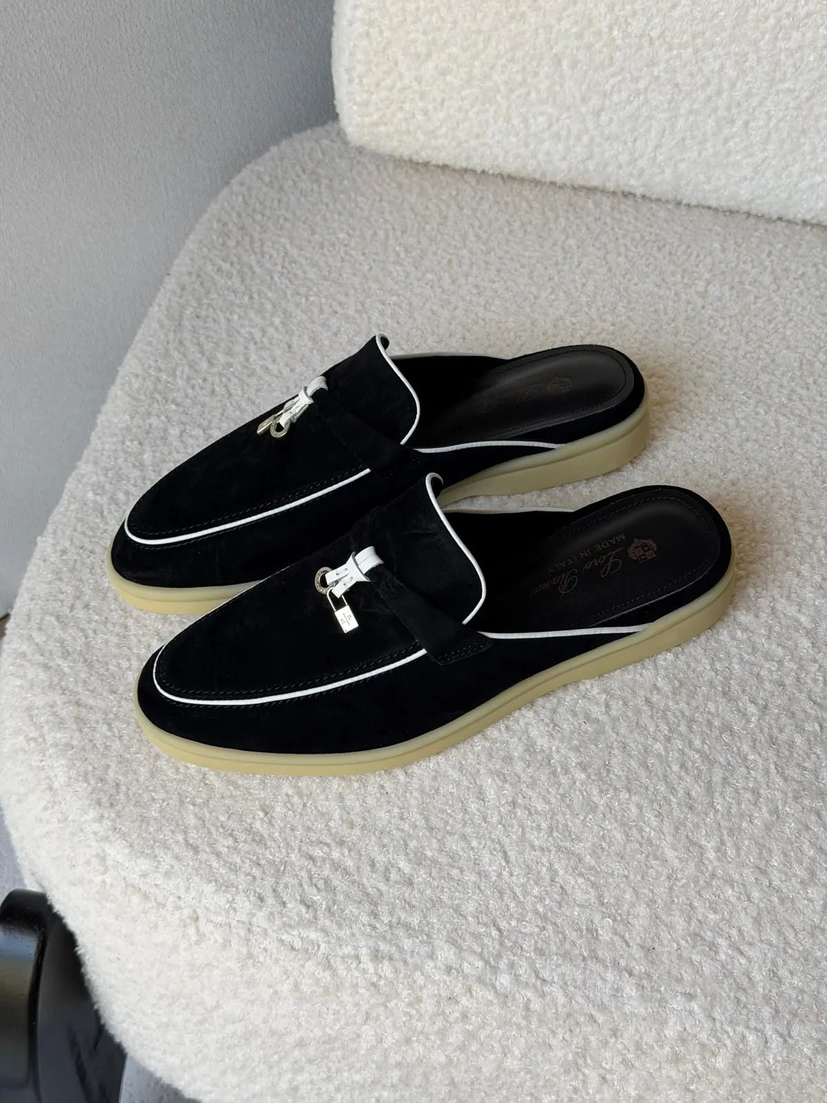 Loro Piana Babouche Charms Flat