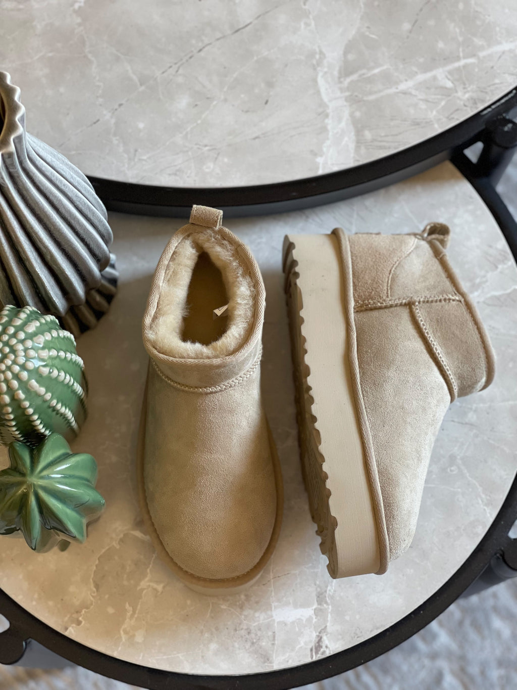 UGG Lined Mini Platform Boots