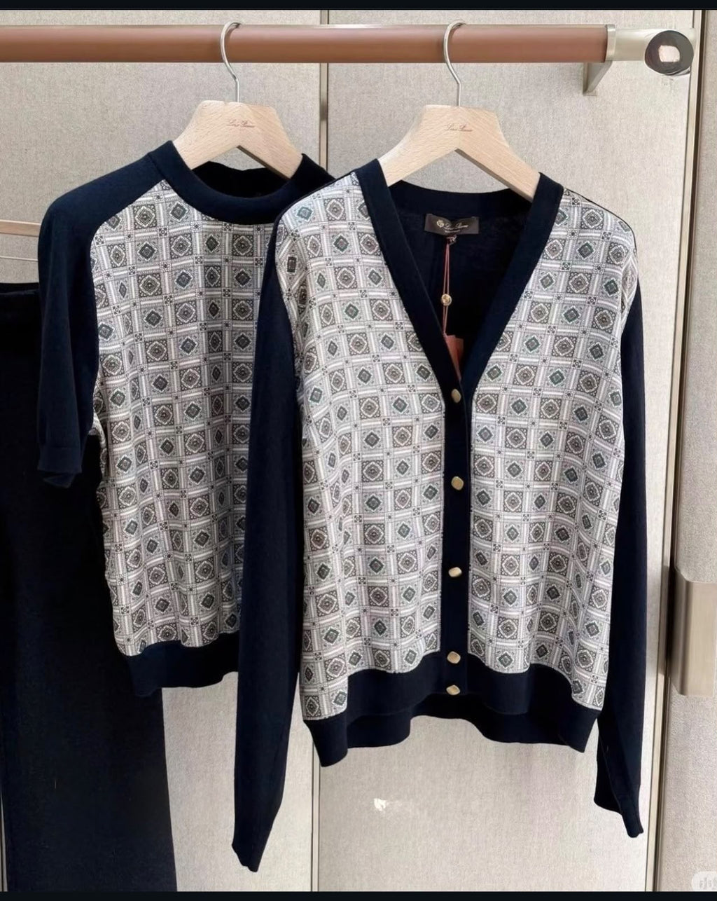 LORO PIANA Geometric T-Shirt