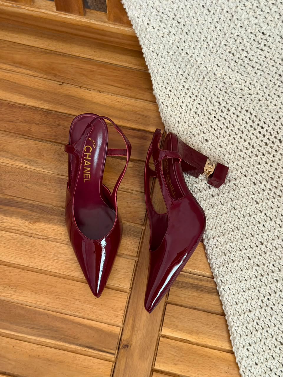 Chanel Slingback Pumps