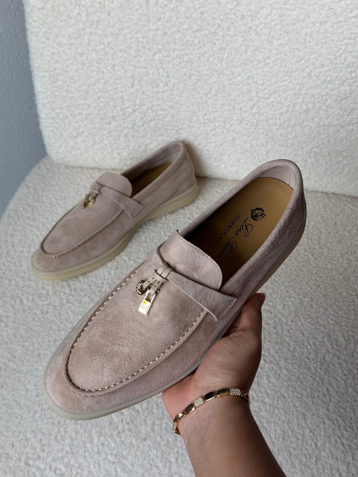 Loro Piana Summer Charms Walk Loafers