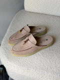 Loro Piana Babouche Charms Flat.