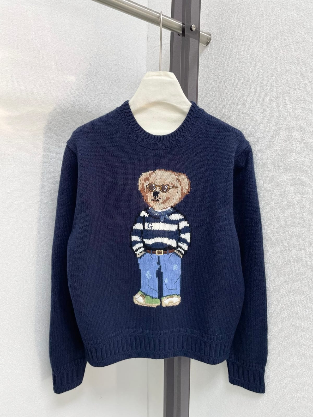 Polo Ralph Lauren Polo Bear Cotton-Blend Knit Sweater
