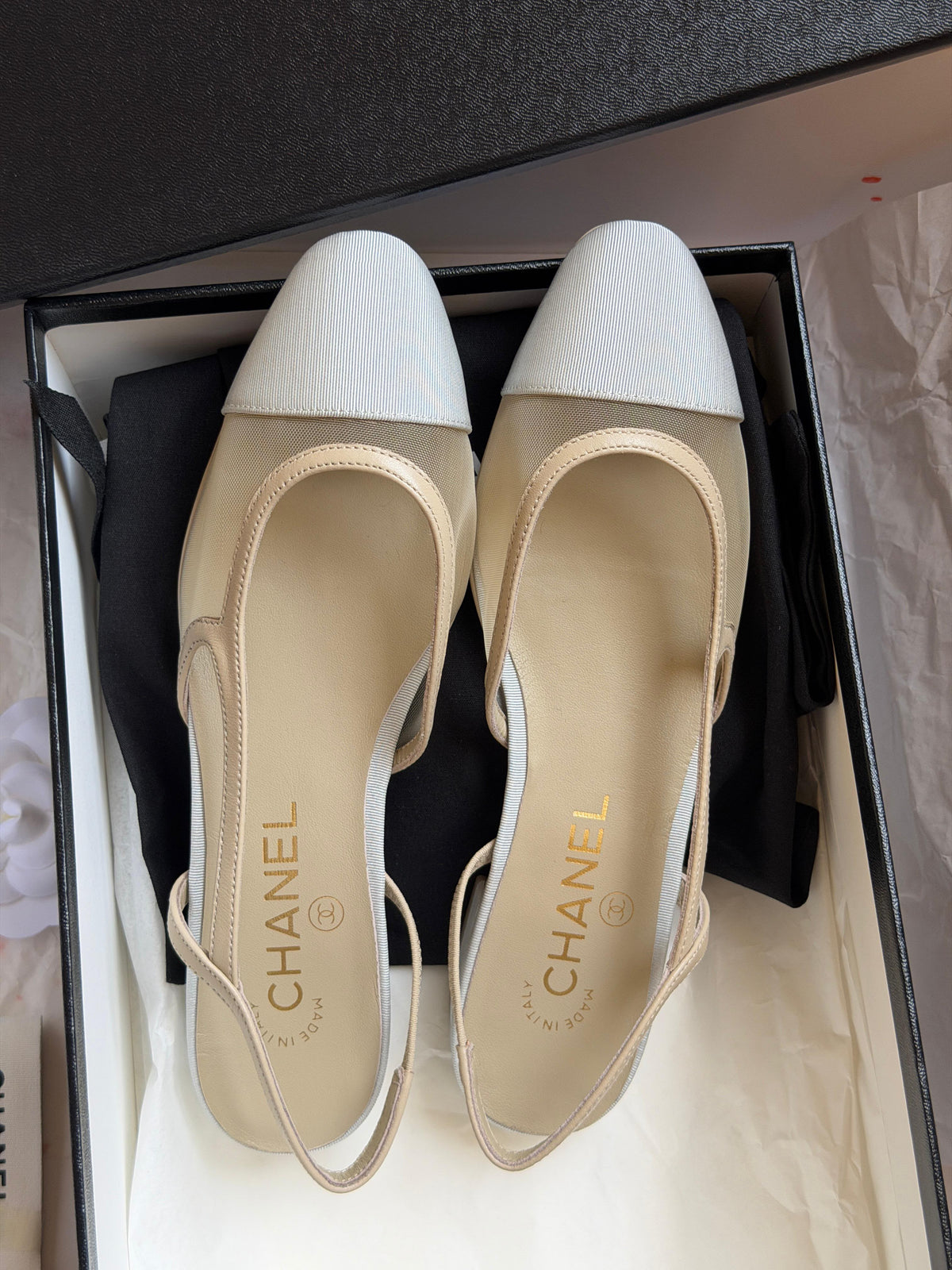 Chanel Ballerina Heels