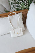 Chanel Flap Bag with CC Logo and Twin Straps