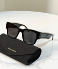 Dolce & Gabbana Bold Black Sunglasses