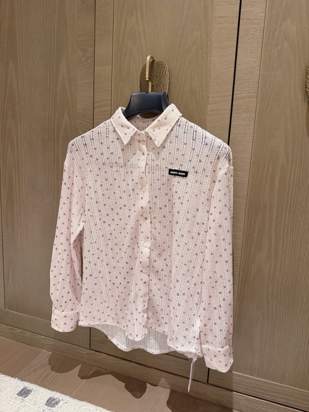 Miu Miu Long-Sleeve Shirt