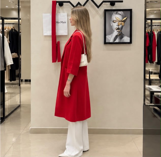 Max Mara Red Double