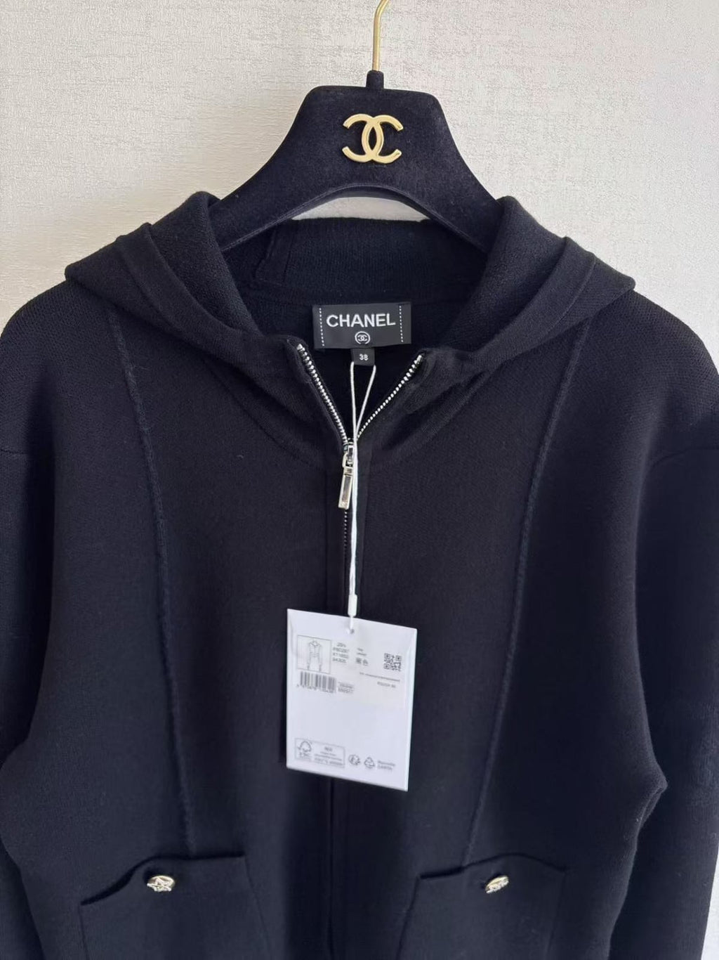 Chanel Quilted Black Suede