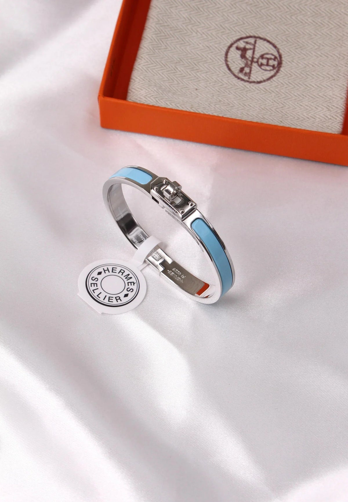 Hermes Brazalete Mini Clic Kelly (17cm)
