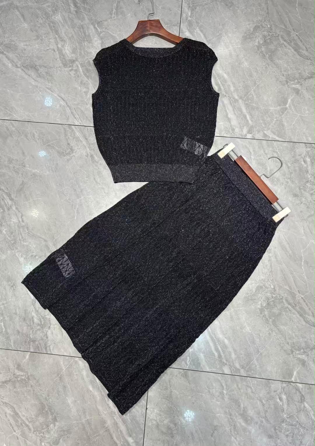 ZIMMERMANN Knit Top and Skirt Set