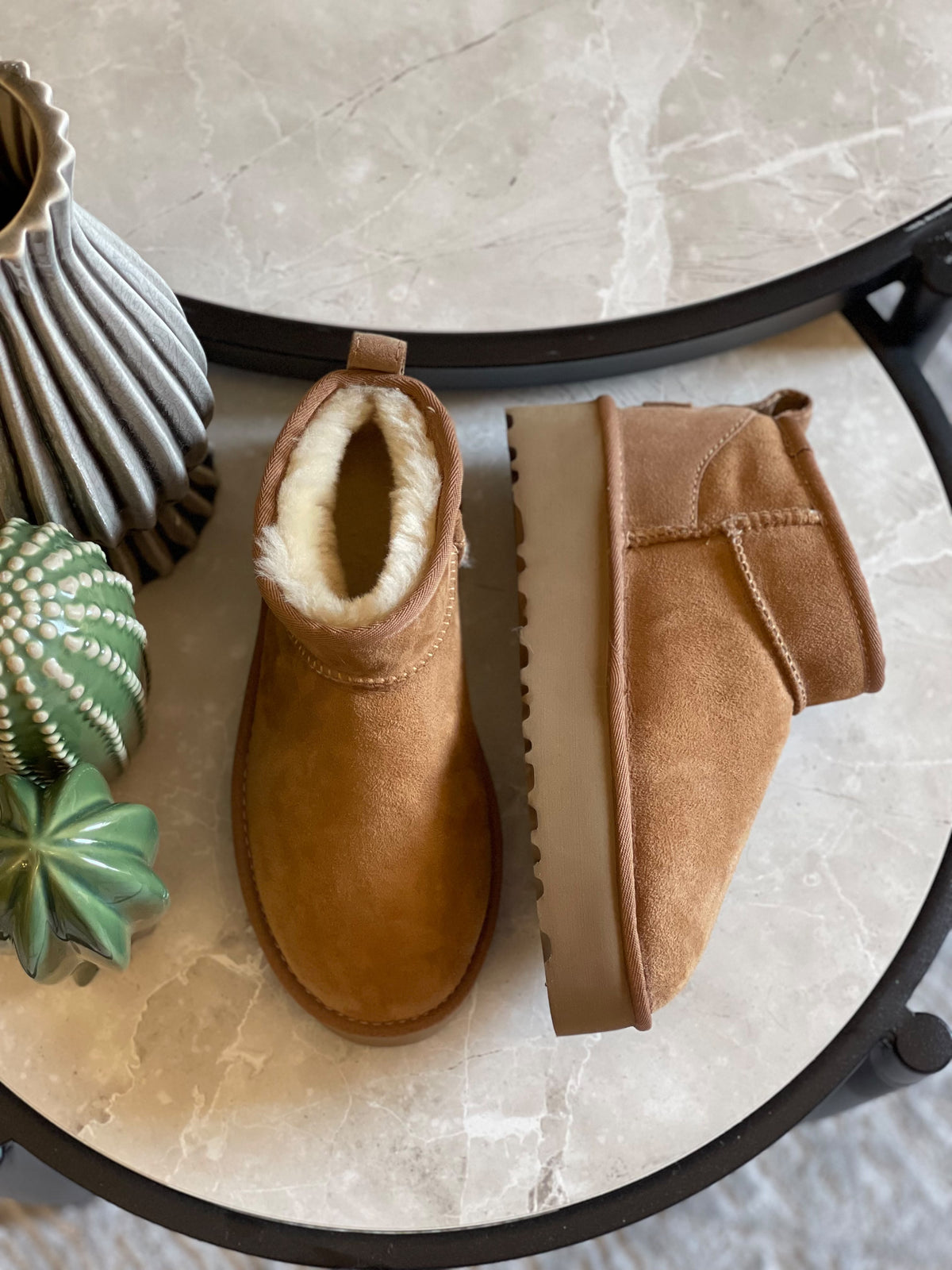 UGG Lined Mini Platform Boots