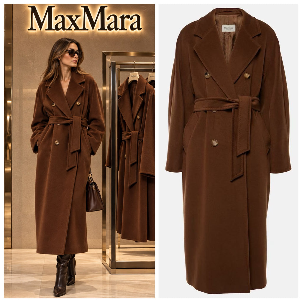 Max Mara Classic Belted Wool Coat