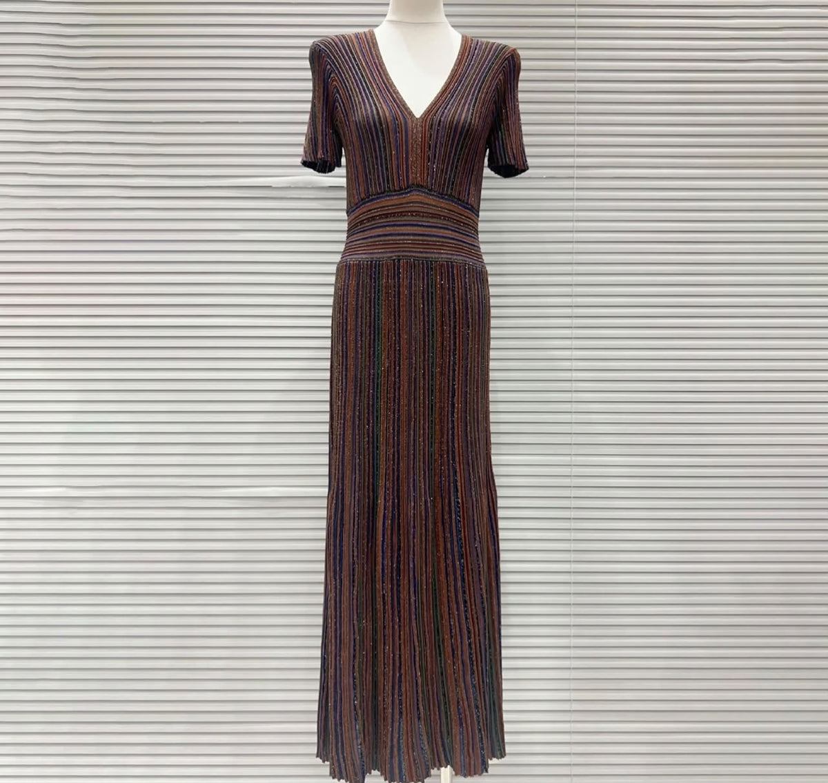 Missoni Striped Knit Maxi Dress