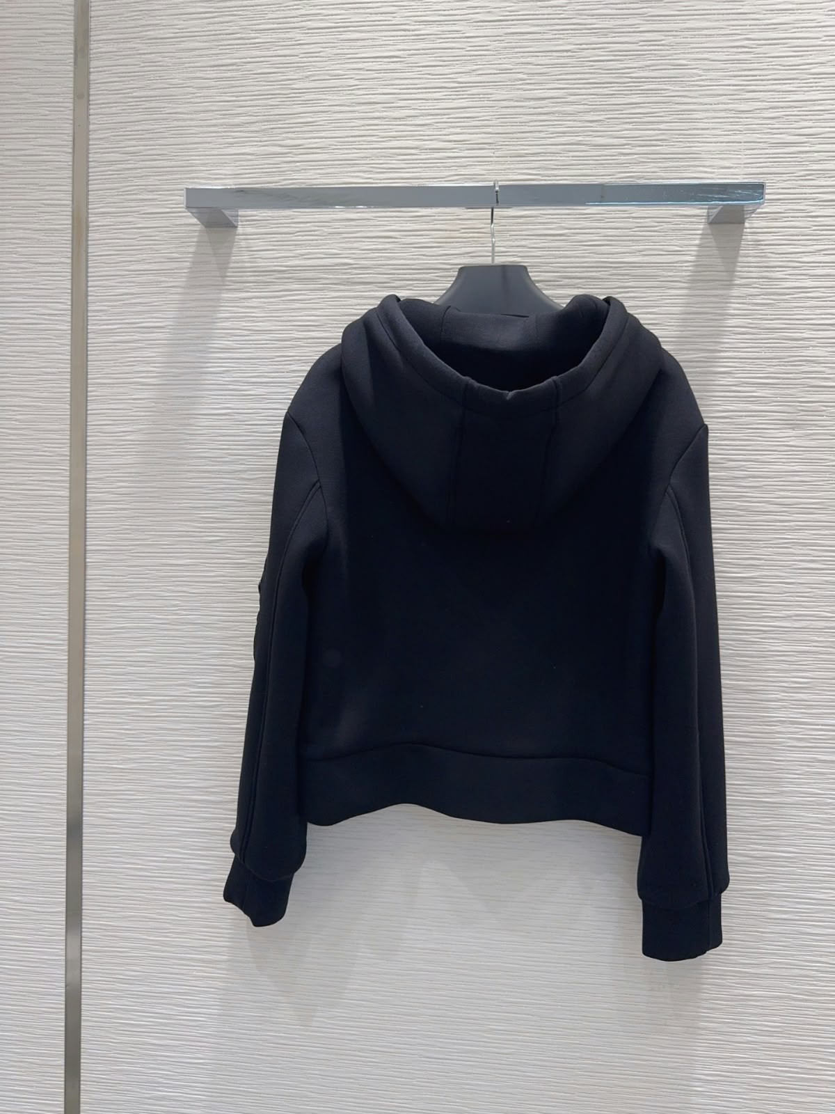 Prada Re-Nylon and Fleece Zip-Up Hoodie Jacket Set