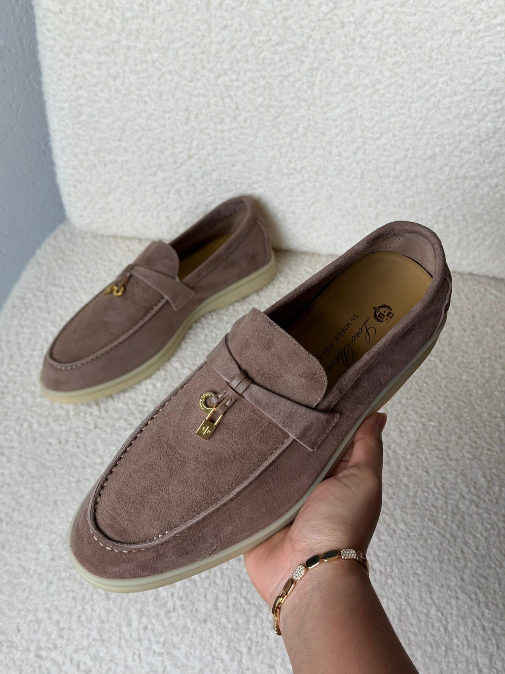 Loro Piana Summer Charms Walk Loafers