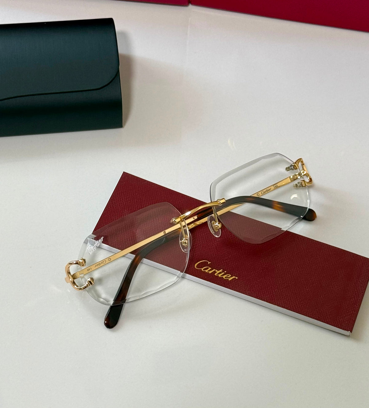 Cartier Rimless Optical