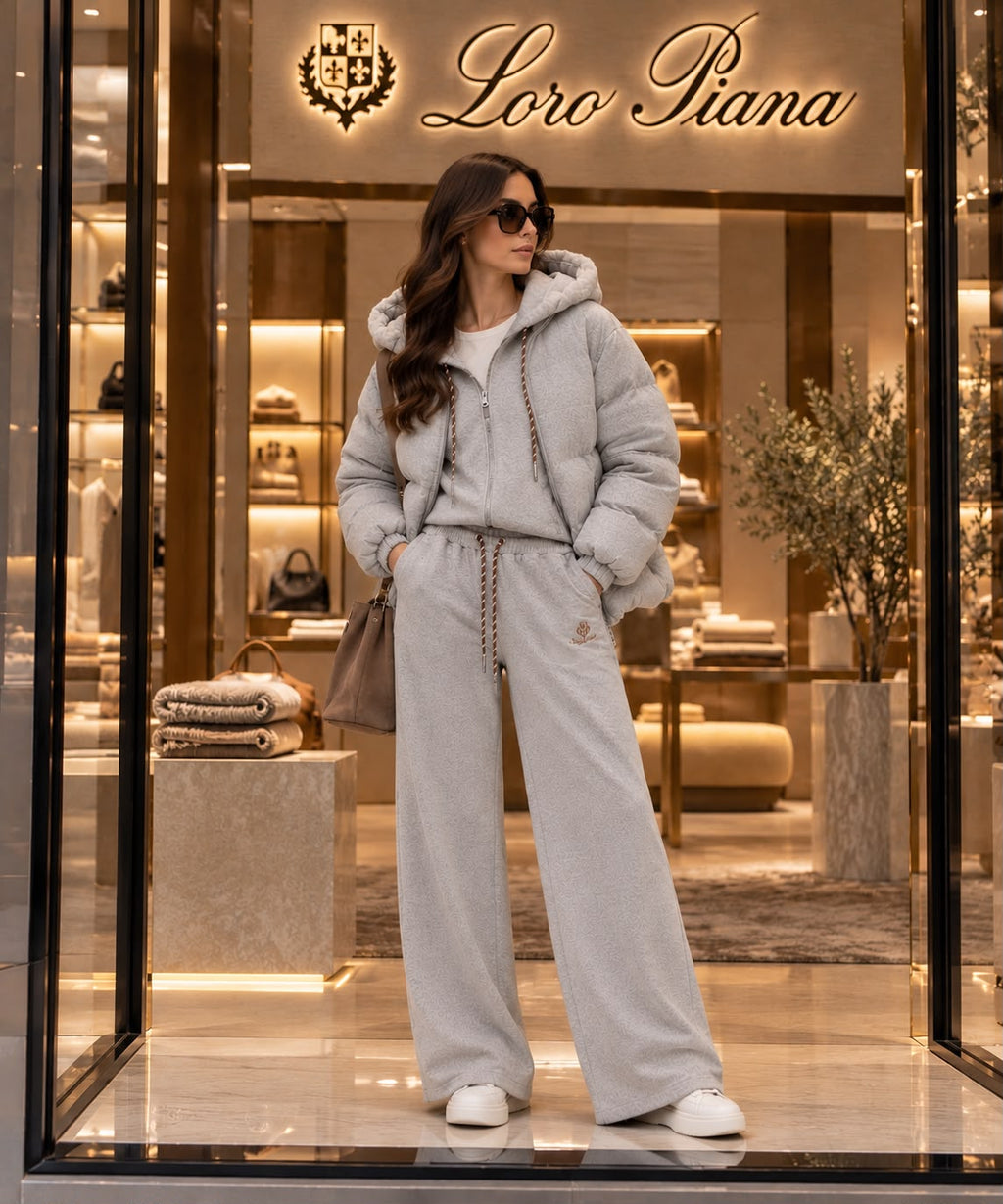 Loro Piana Cashmere Zip Hoodie