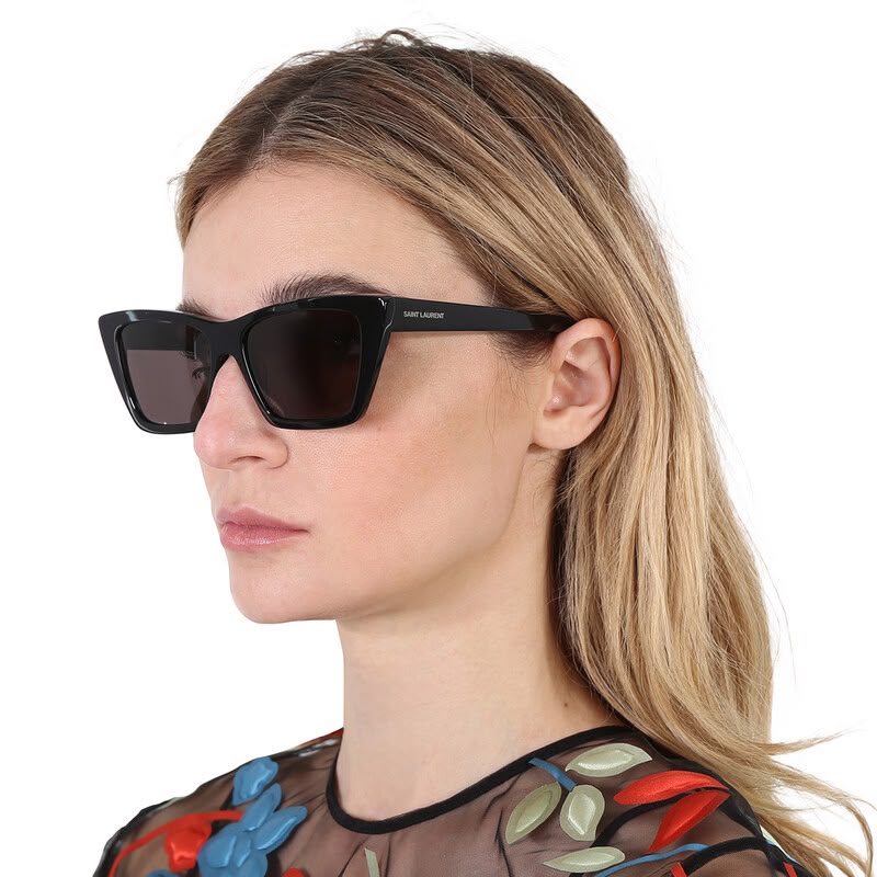 Saint Laurent Cat-Eye Luxury Sunglasses with Case