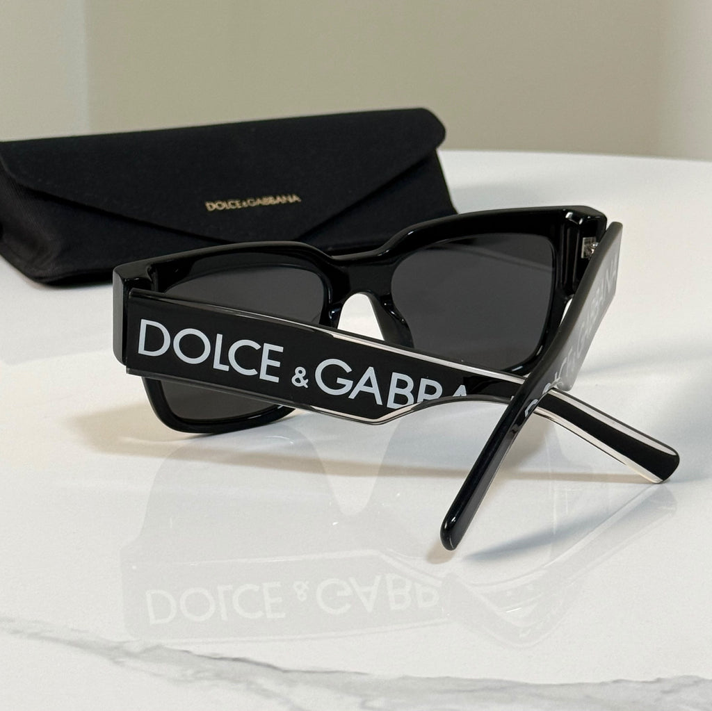 Dolce & Gabbana Bold Black Sunglasses