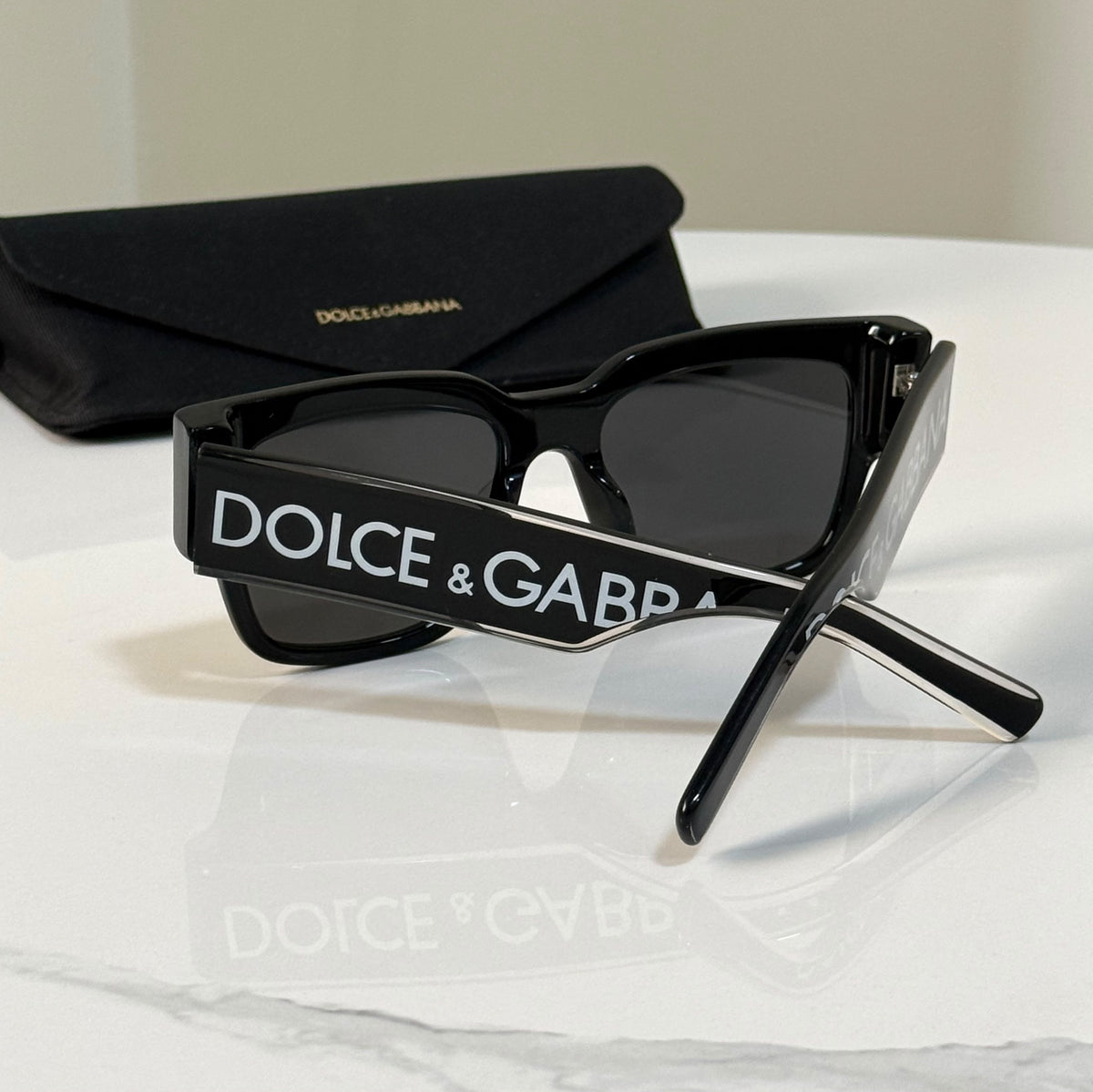 Dolce & Gabbana Bold Black Sunglasses